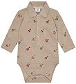 Hust and Claire Bodysuit l/s - Bendy - Biscuit