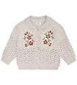 Hust and Claire Cardigan - Knitted - Cilja Embroidery - French O
