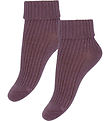 Hust and Claire Socks - 2-Pack - Flosi - Pale Mauve