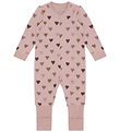 Hust and Claire Schlafanzug - HCManu Hearts Puff - Adobe Rose