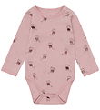 Hust and Claire Bodysuit l/s - HCBo Mouse - Adobe Rose