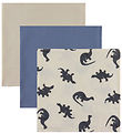 That's Mine Muslin Cloths - 70x70 - 3-Pack - Bora - Mono Dino