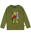 Danefæ Blouse - Danebasic - Olive Fiskvik Your Friend