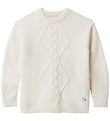 Calvin Klein Blouse - Knitted - Fluffy - Whitecap Grey