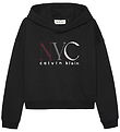 Calvin Klein Hoodie - NYC Graphic - Ck Black