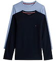 Tommy Hilfiger Blouse - 2-Pack - Brisk Blue/Desert Sky