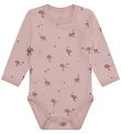 Hust and Claire Bodysuit l/s - HCBaloo Ostrich - Adobe Rose