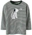 Name It Blouse - NmmKian - Cloud Dancer/Deep Forest