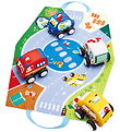 Hape Cars - Pull-Back Plush Car Set - 4-Pack