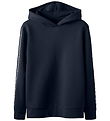LMTD Hoodie - NlfBlake - Dark Sapphire/White Pipings