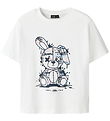 LMTD T-shirt - NlfTedi - Bright White