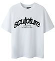 LMTD T-shirt - NlnNure - Bright White/Black