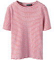 LMTD T-shirt - NlfSeher - Hibiscus/White