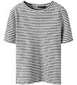 LMTD T-Shirt - NlfSeher - Black Kaffee/White
