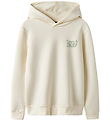 LMTD Hoodie - NlnHelp - Antique White/Jolly Green Duck Black