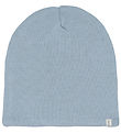 Racing Kids Beanie - Wool/Cotton - Blue