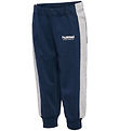 Hummel Trousers - hmlMini Loose Adj Waist - Dress Blues