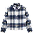 Abercrombie & Fitch Shirt - Navy Blazer/Beige