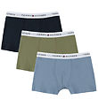 Tommy Hilfiger Boxers - Trunks - 3-Pack - Brisk Blue/Utility
