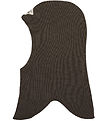 Racing Kids Balaclava - Wool/Cotton - 2-layer - Brown