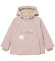 Mini A Ture Winter Coat - MatWang Fleece - Cloudy Rose