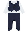 Minymo Jumpsuit w. feet - Parisian Night