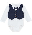 Minymo Bodysuit l/s - Snow White