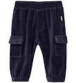 Minymo Trousers - Velvet - Parisian Night