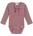 Minymo Bodysuit l/s - Rio Red