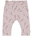 Minymo Trousers - AOP - Shadow Gray