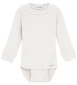 Minymo Bodysuit l/s - Rib - Eggnog