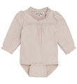 Minymo Bodysuit l/s - Smoke Grey
