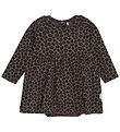 Minymo Jurk - Romper l/s - Chocolate Chip