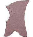 Racing Kids Balaclava - Wool/Cotton - 2-layer - Acorn w. Bow