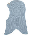 Racing Kids Balaclava - Wool/Cotton - 2-layer - Blue