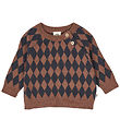 Müsli Blouse - Knitted - Harlequin - Root