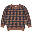 Müsli Blouse - Knitted - Harlequin - Root