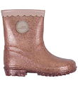 Sofie Schnoor Rubber Boots w. Lining - Rose w. Glitter