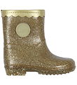 Sofie Schnoor Rubber Boots w. Lining - Champagne w. Glitter