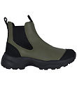 Bottes en Caoutchouc Woden - Carte - Siri - Dark Olive/Black