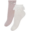 Name It Socks - 2-Pack - Wool/Cotton - NmfWakma - Snow White/1x