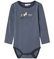 Name It Body l/ä - Wolle - NmmWillit - Folkstone Grey/Tractor