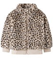 Veste polaire Name It - NmfMila - Oxford Tan/Leo