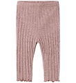 Name It Leggings - Wool - Rib - NbfWossa - Antler