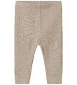 Name It Leggings - Wool - Rib - NbmWossa - Satellite