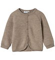 Name It Cardigan - Wool - NbFWmino - Satellite
