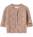 Name It Cardigan - Wolle - Strick - NbfWrilla - Shadow Grau