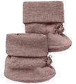 Name It Booties - Wool - NbfWmino - Antler