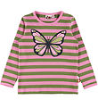 DYR-Cph Blouse - Animal Roar - Rose/Olive Butterfly