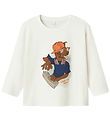 Name It Blouse - NmmNova - Cloud Dancer